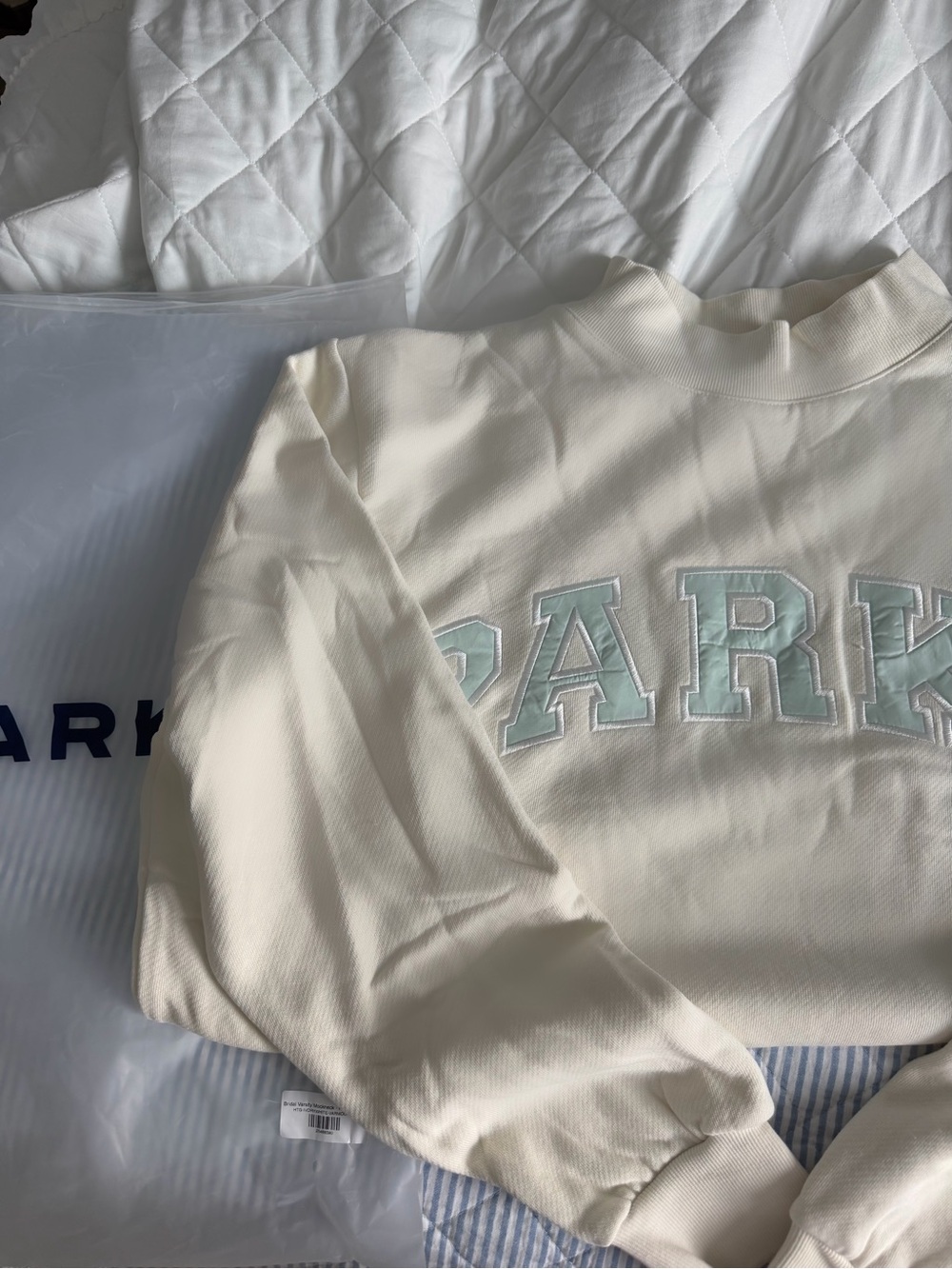 PARKE BRIDAL CREWNECK